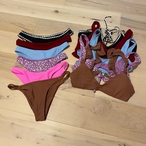 ZAFUL BIKINI BUNDLE - 5 bikini tops/6 bikini bottoms